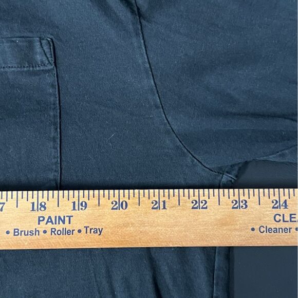 Polo Ralph Lauren Faded Blue Long Sleeve Shirt Large 0644 - Picture 10 of 11